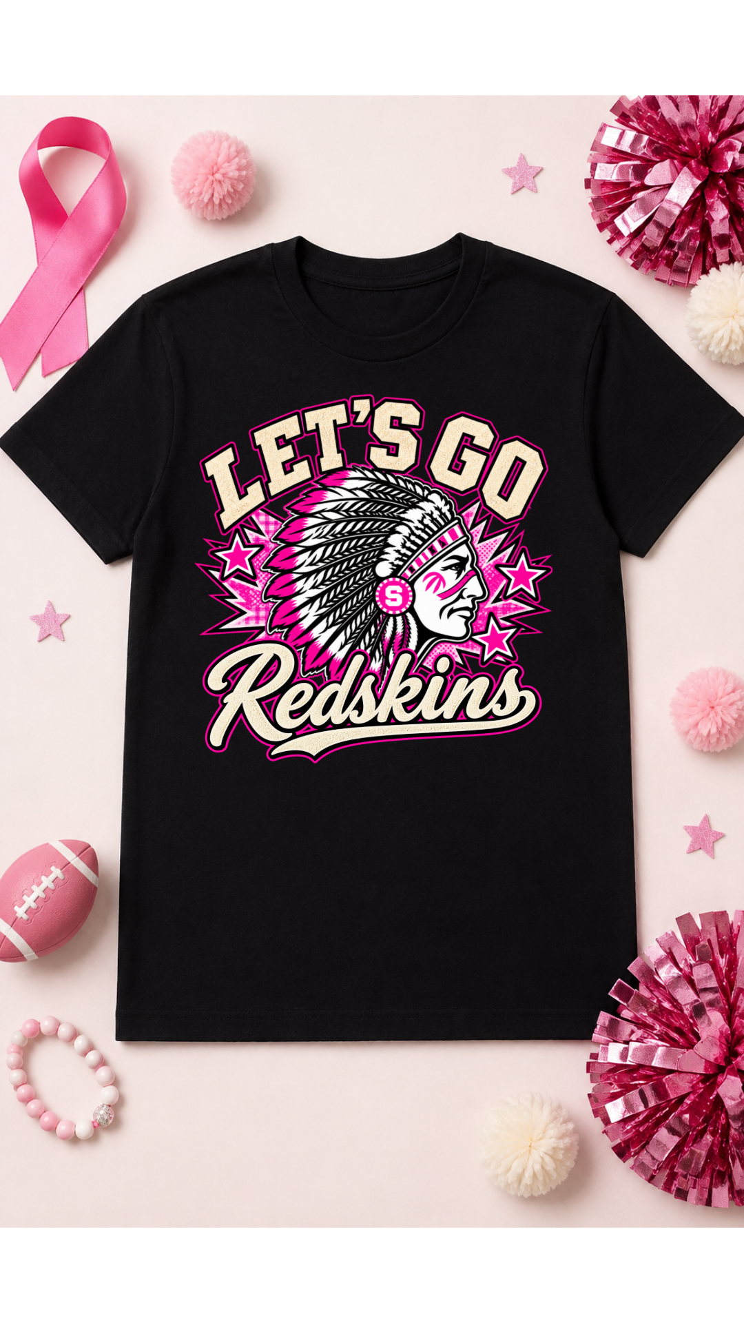 Pink Out School Spirit Tee