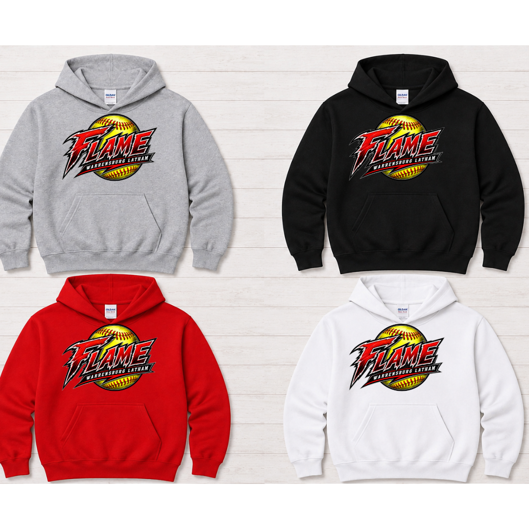 π₯ WL Flame Softball Hoodie