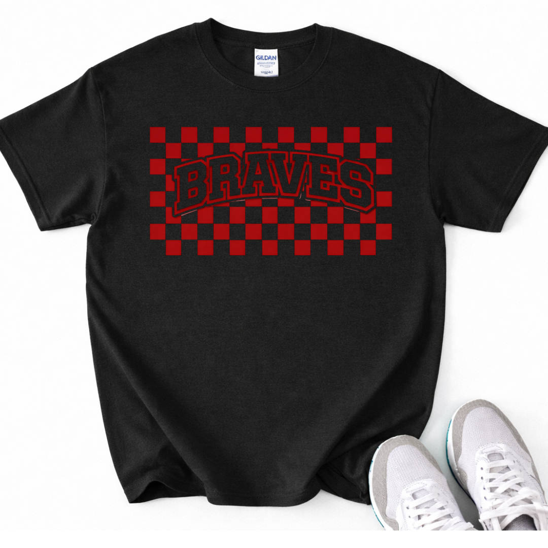 Custom Game Day Checkerboard Shirt – Any School