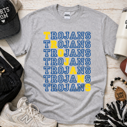 Custom School Spirit Repeat Tee