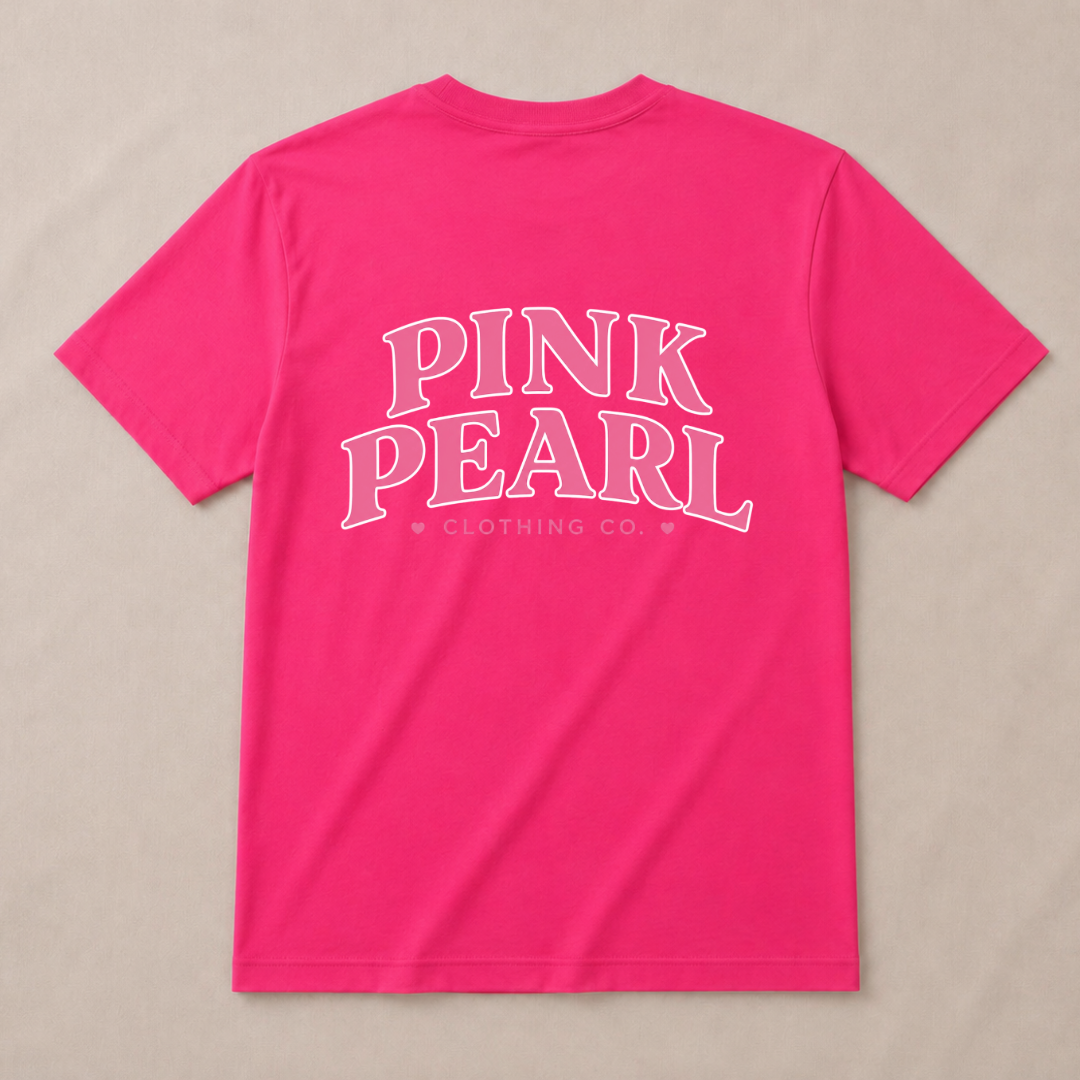 Pink Pearl Co. Hoodie and T-shirt