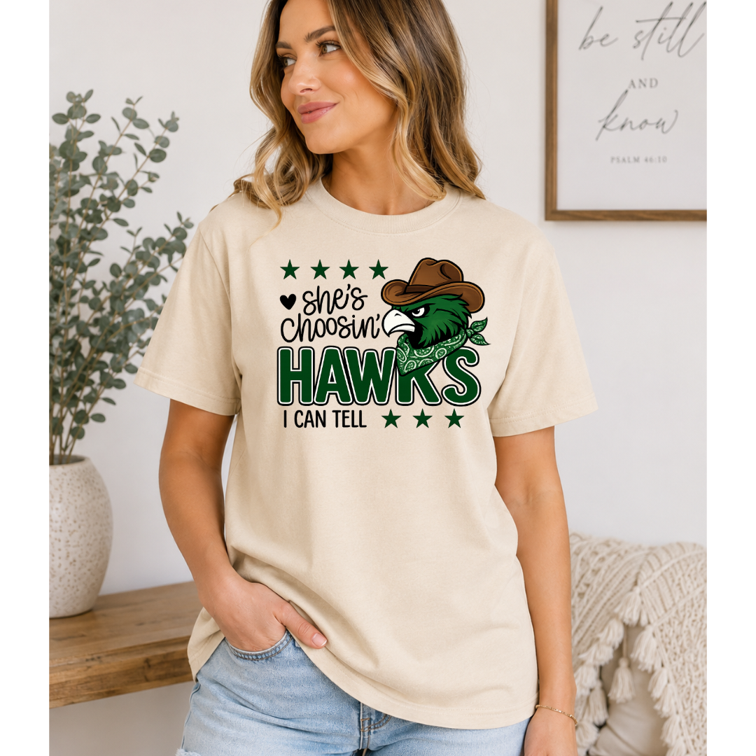 School Spirit “She’s Choosin’” Tee