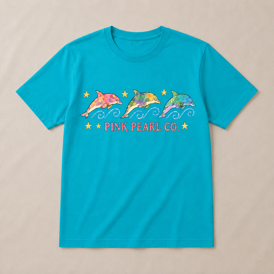 Pink Pearl Co. Dolphin T-shirt