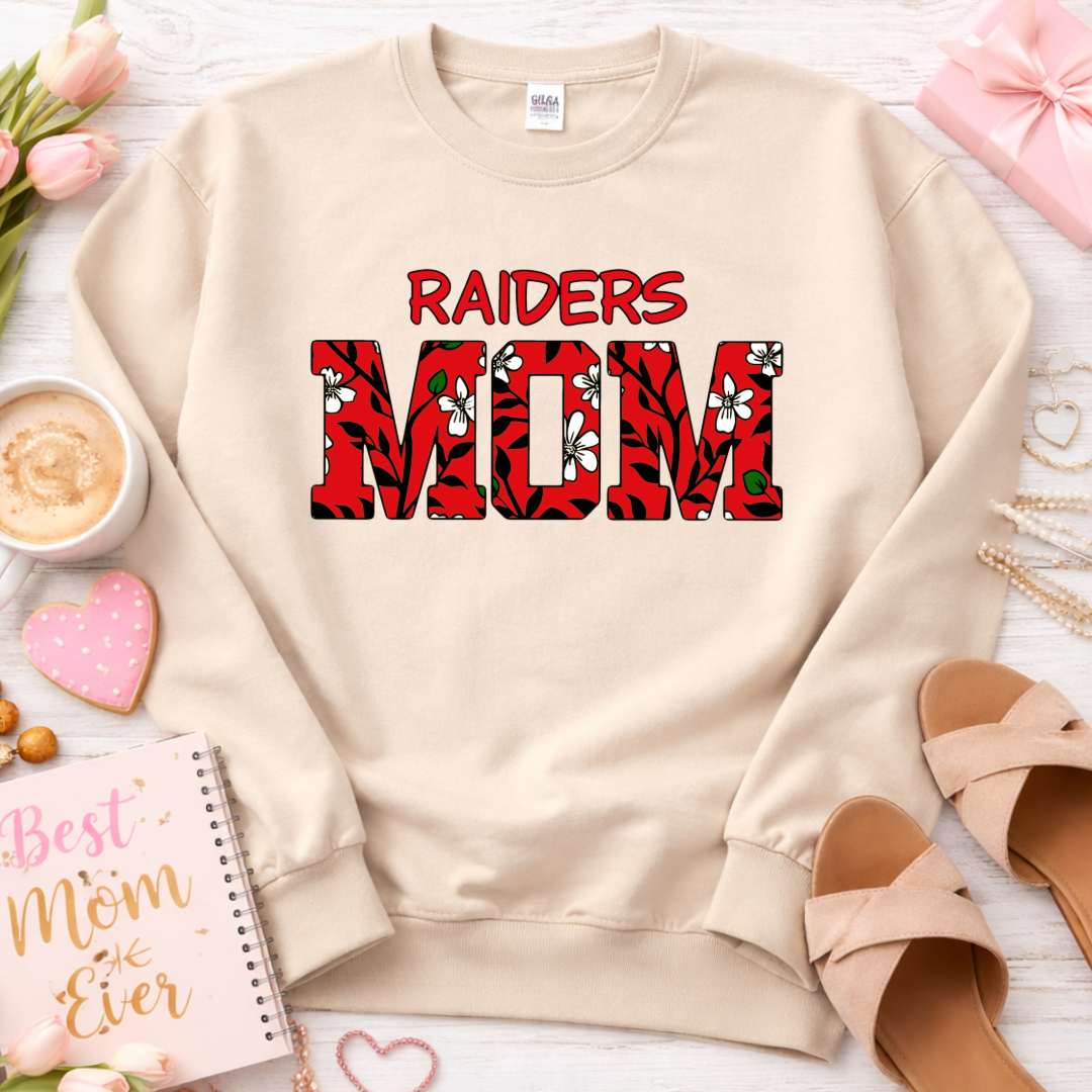 Custom School Spirit MOM Tee / Crewneck