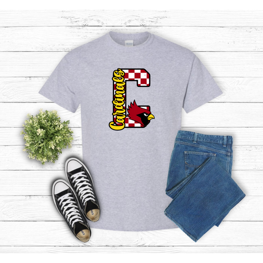 Checkerboard School Spirit Tee Collection