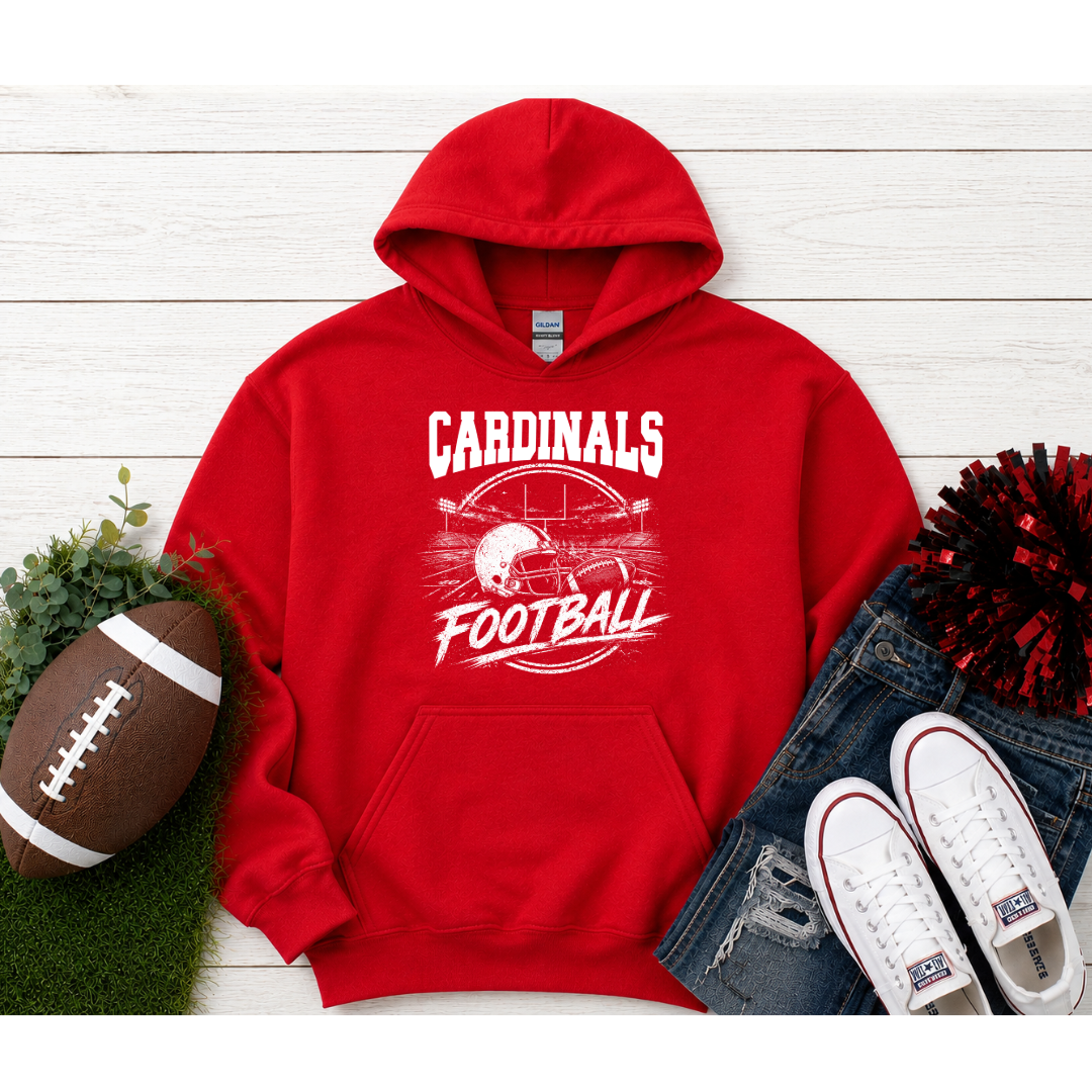 Custom School Football Tee/Crewneck/Hoodie