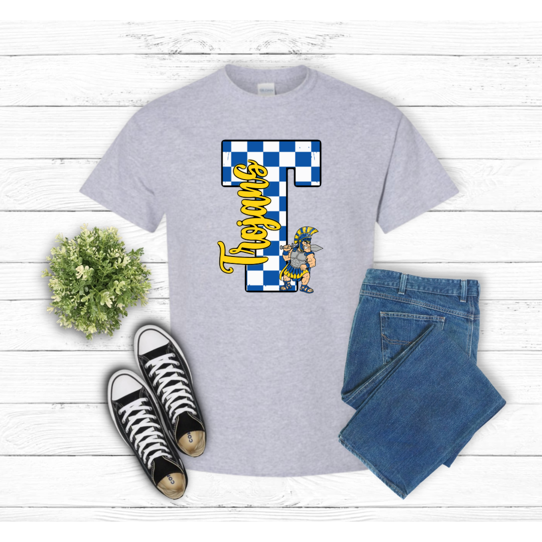 Checkerboard School Spirit Tee Collection