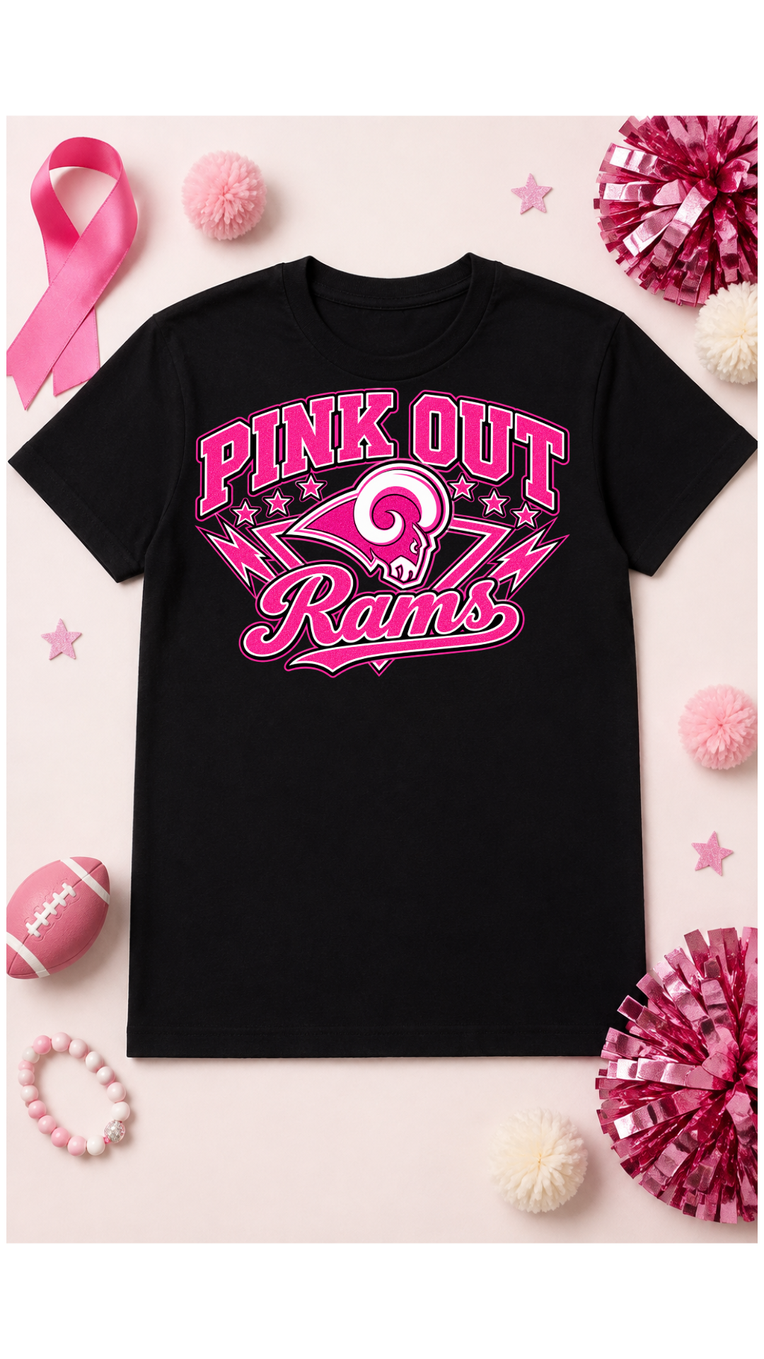 Pink Out School Spirit Tee