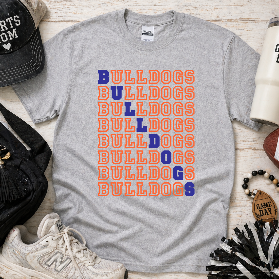 Custom School Spirit Repeat Tee