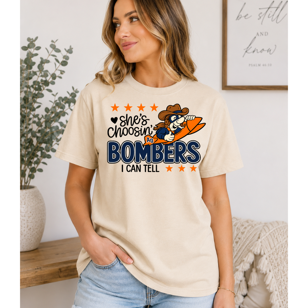 School Spirit “She’s Choosin’” Tee
