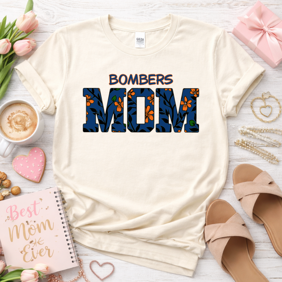 Custom School Spirit MOM Tee / Crewneck