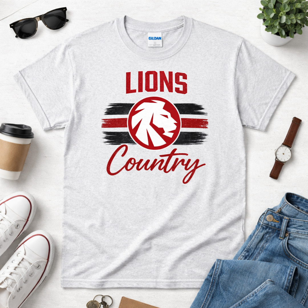 Custom School Spirit “Country” Mascot Tee