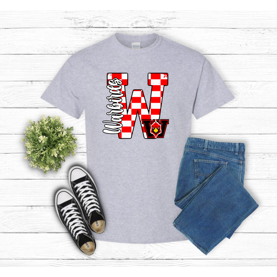 Checkerboard School Spirit Tee Collection
