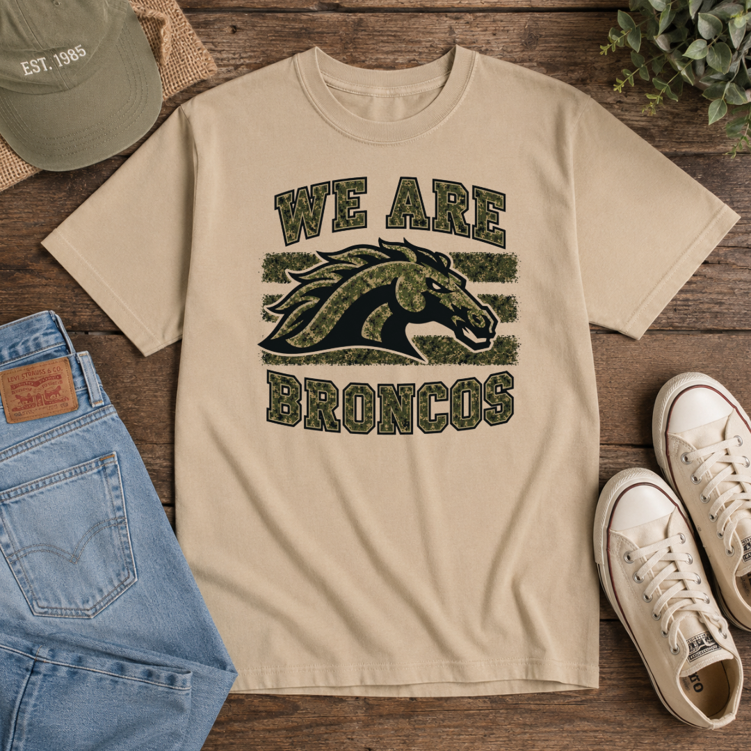 We Are Collection – Green Camo Spirit Tee