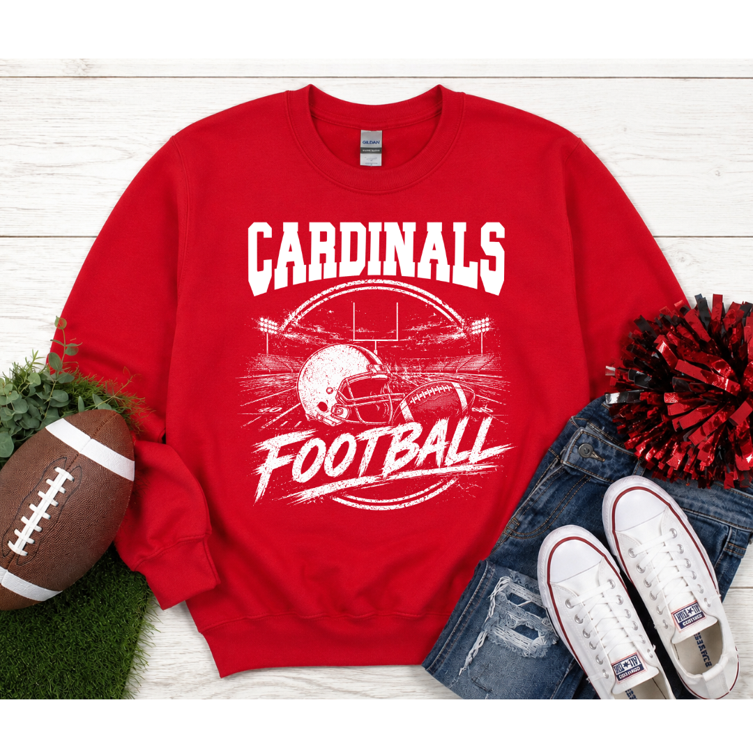 Custom School Football Tee/Crewneck/Hoodie