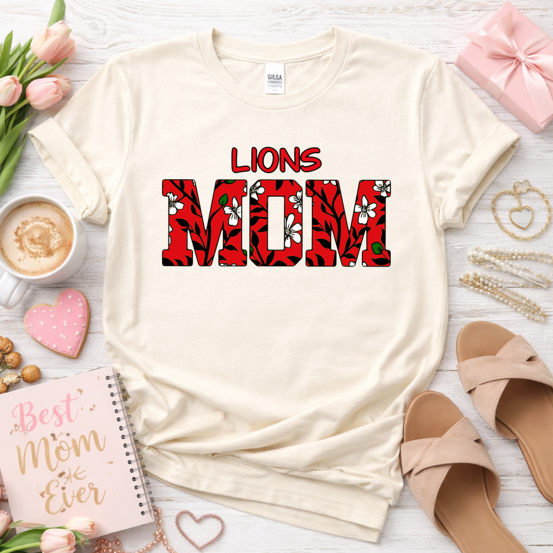 Custom School Spirit MOM Tee / Crewneck