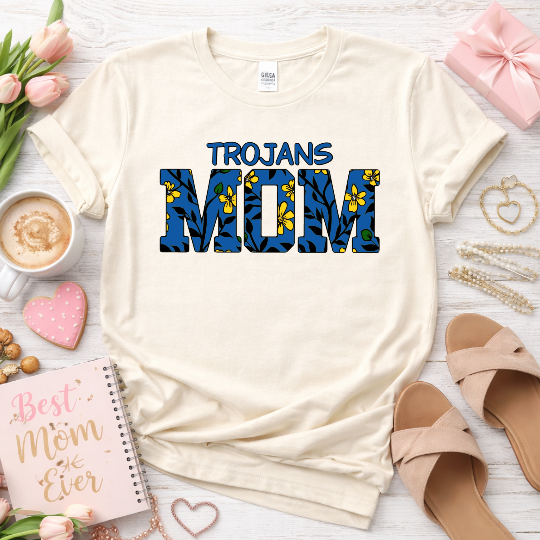 Custom School Spirit MOM Tee / Crewneck