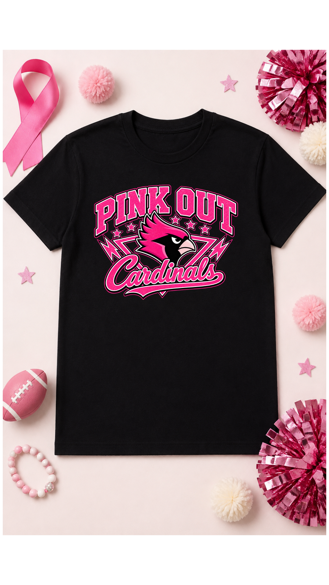 Pink Out School Spirit Tee