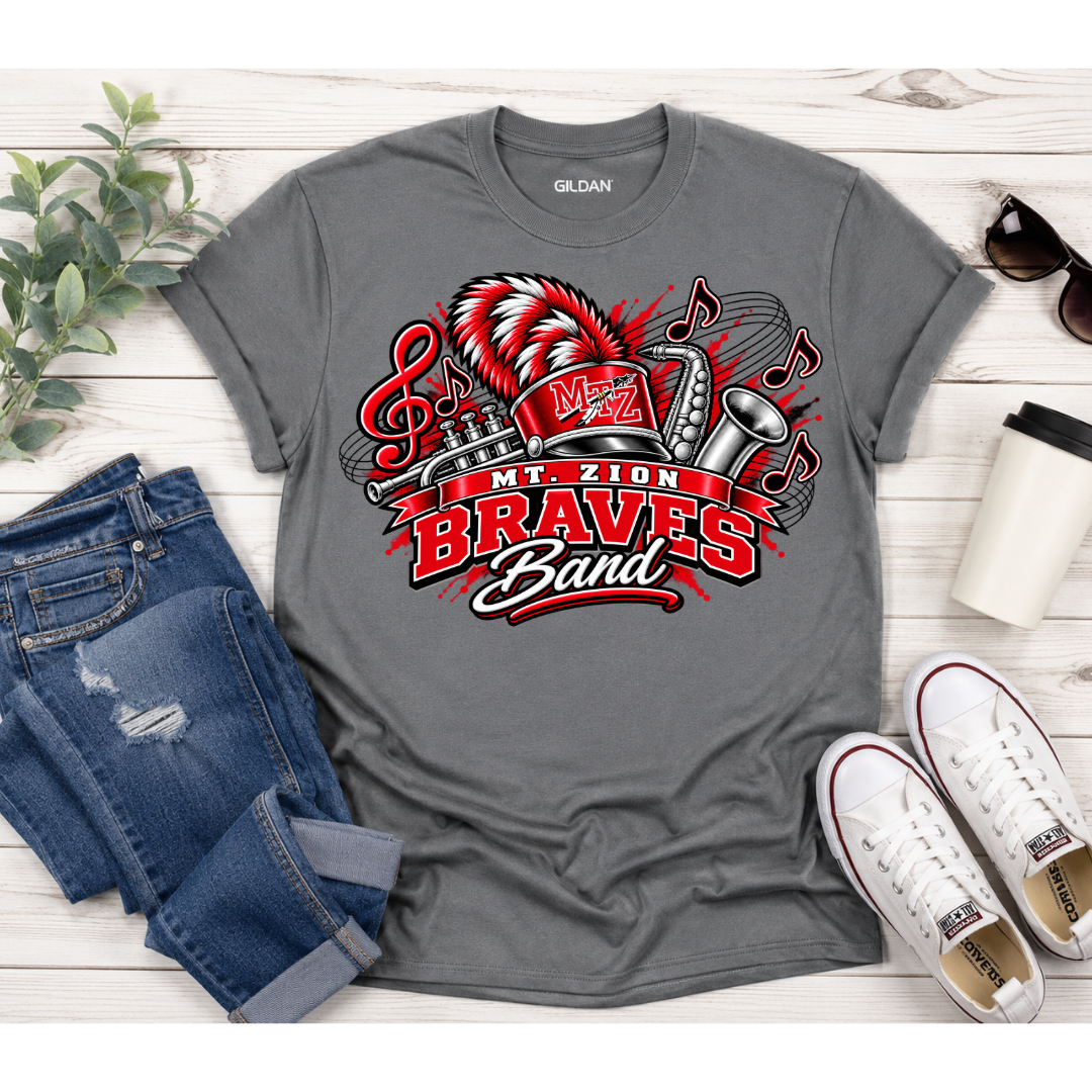 School Spirit Band Tee