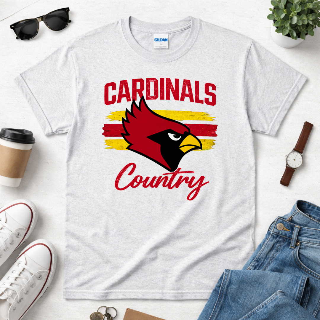 Custom School Spirit “Country” Mascot Tee