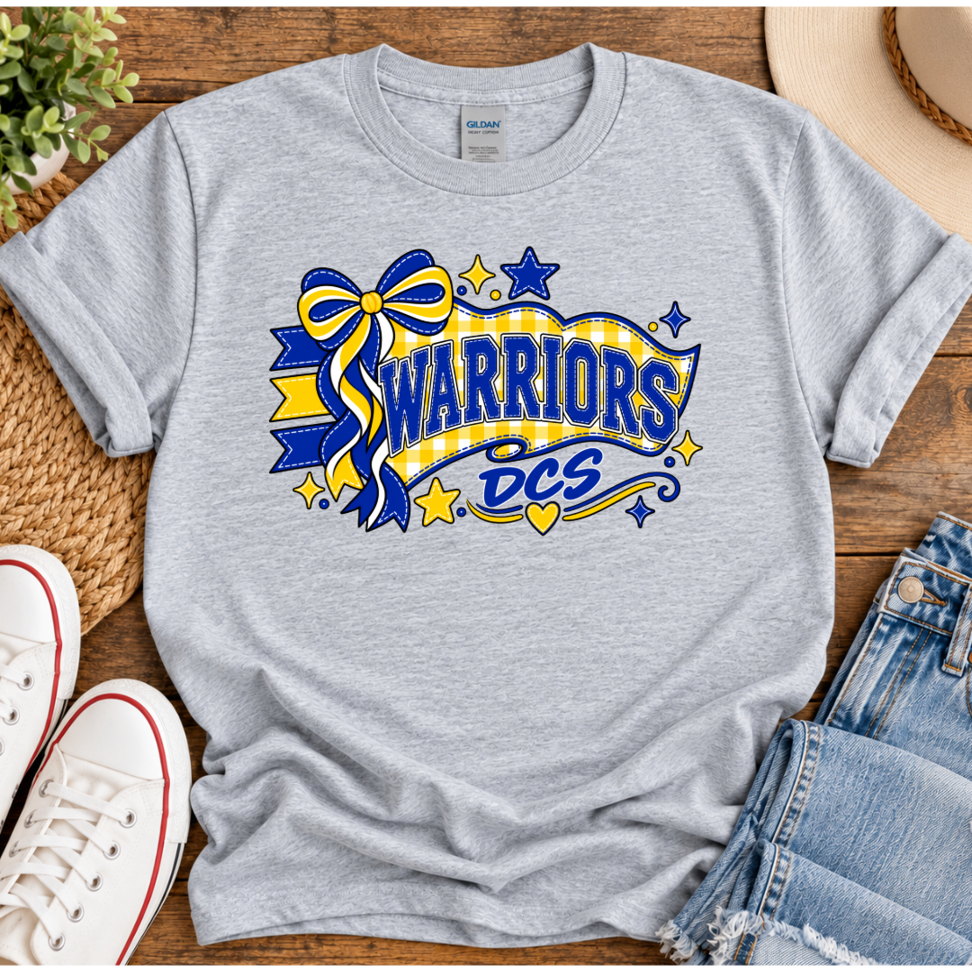 Custom School Spirit Bow Tee & Sweatshirt 🎀