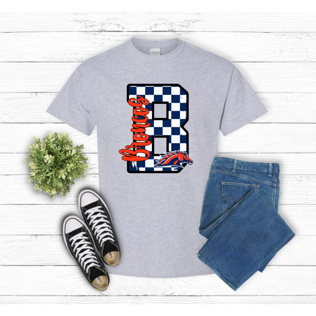 Checkerboard School Spirit Tee Collection