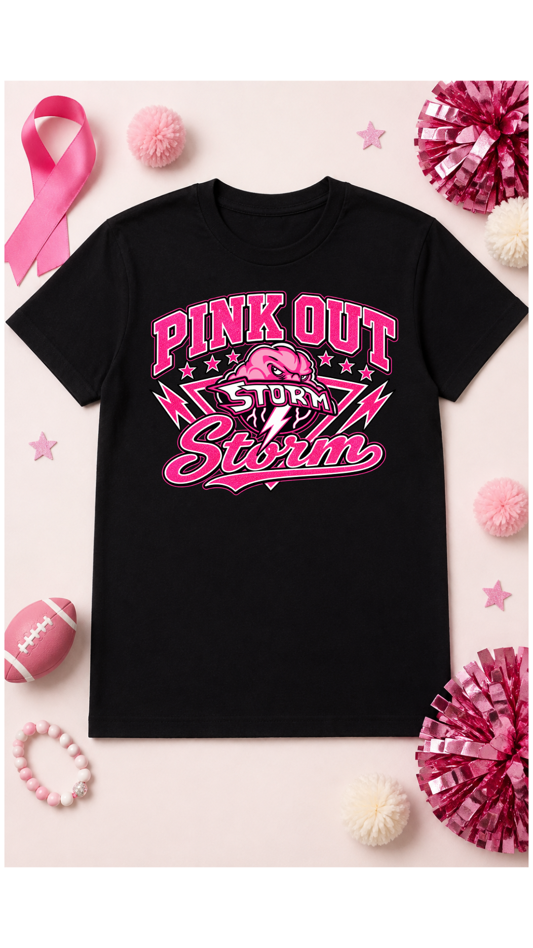 Pink Out School Spirit Tee