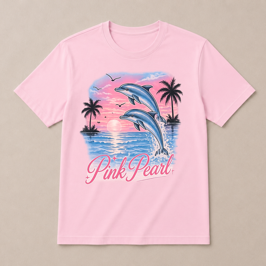 Pink Pearl Clothing Co. Dolphin T-shirt