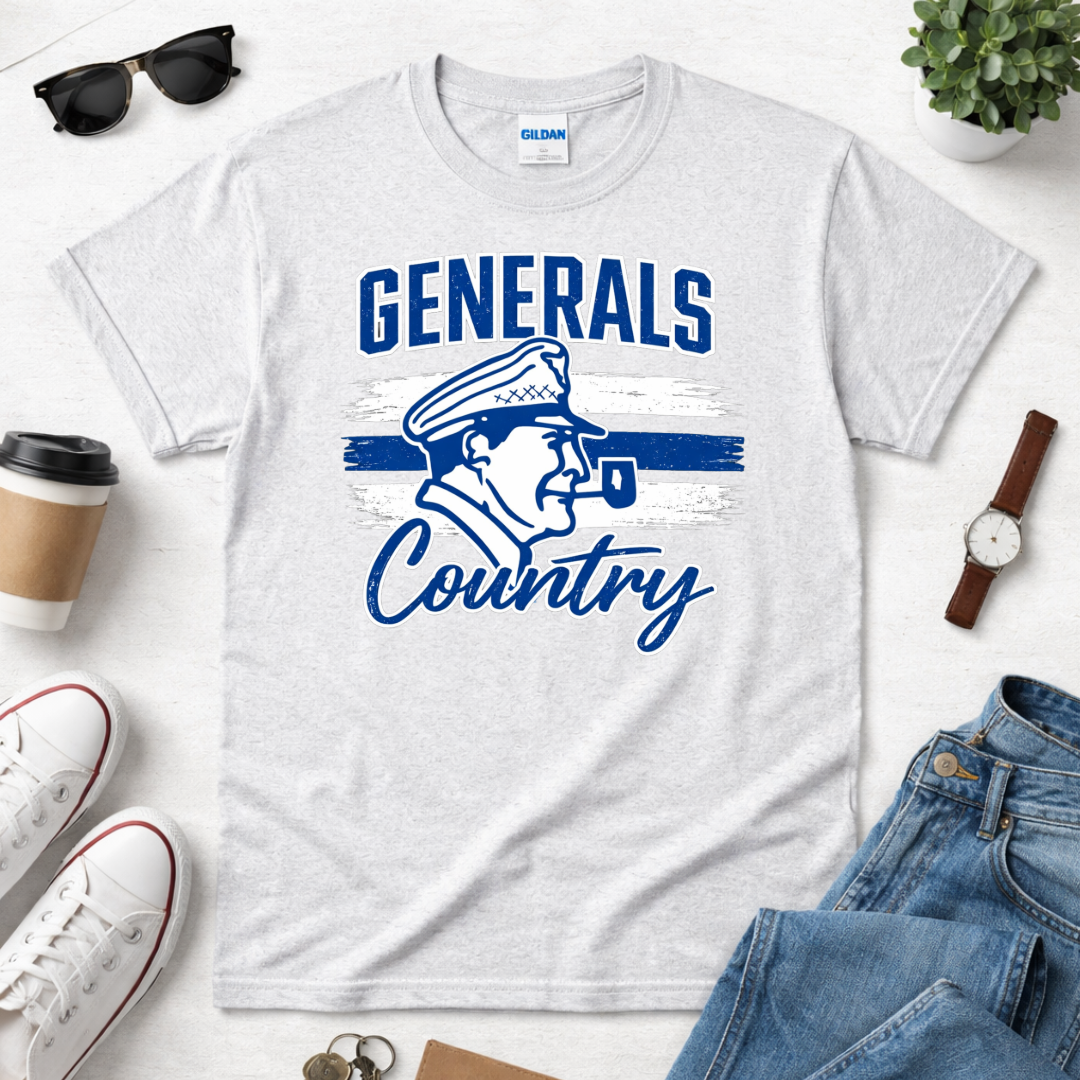 Custom School Spirit “Country” Mascot Tee