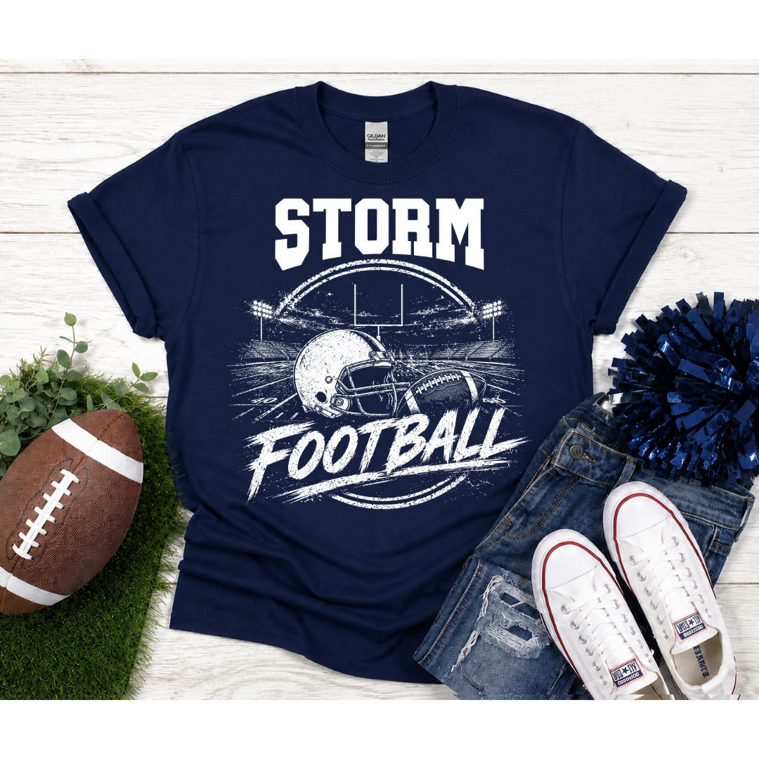 Custom School Football Tee/Crewneck/Hoodie