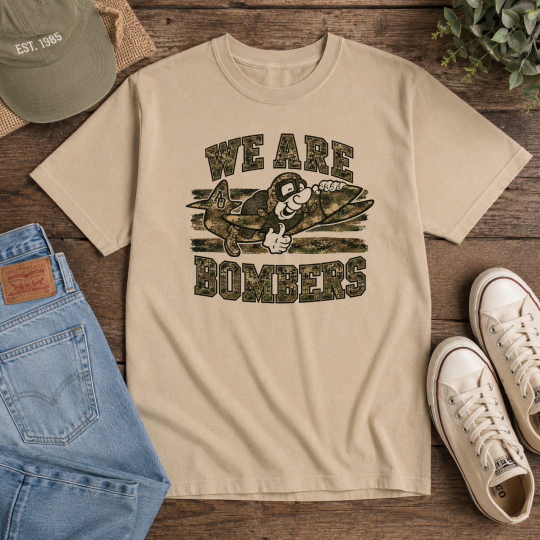We Are Collection – Green Camo Spirit Tee