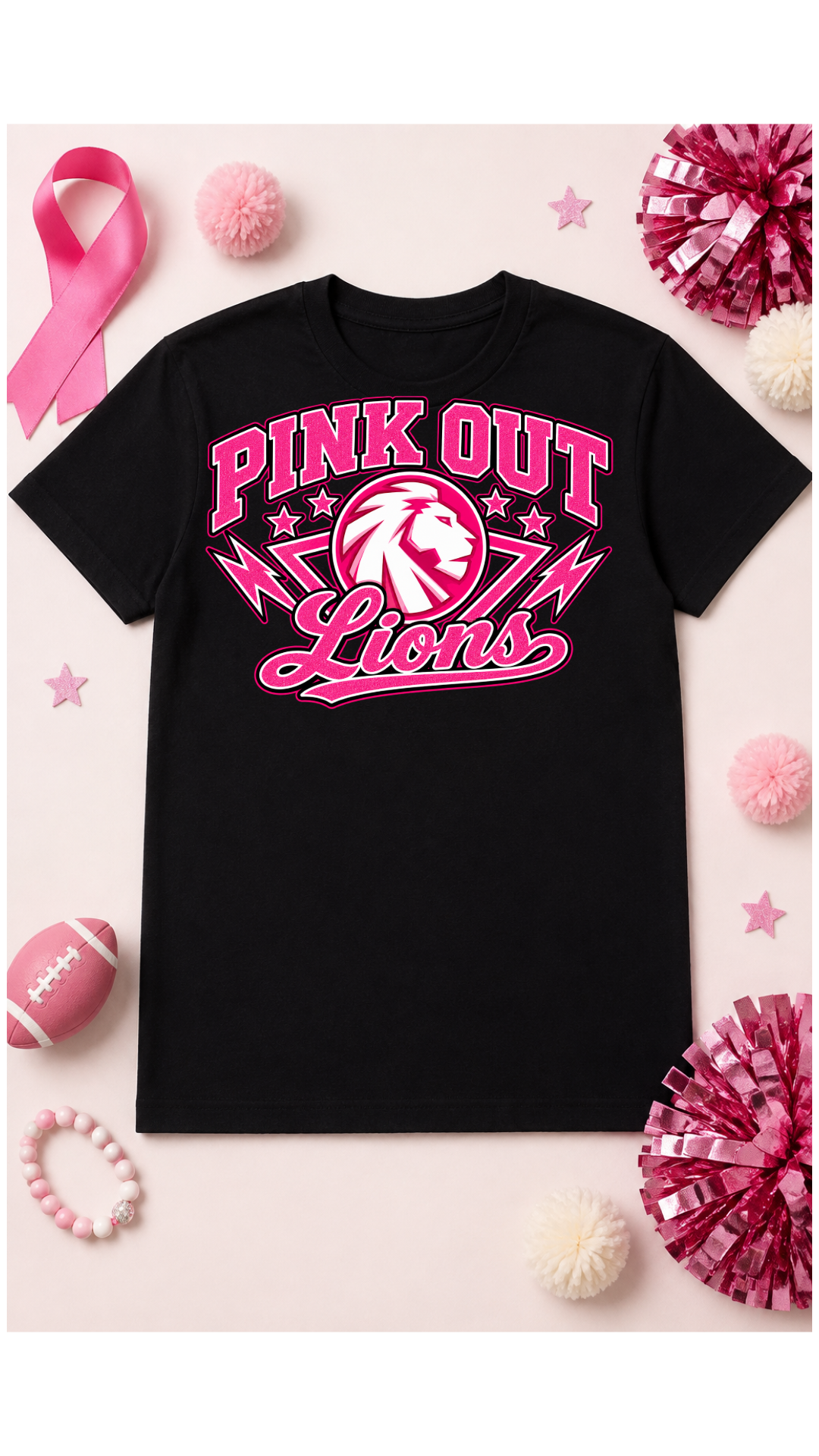 Pink Out School Spirit Tee