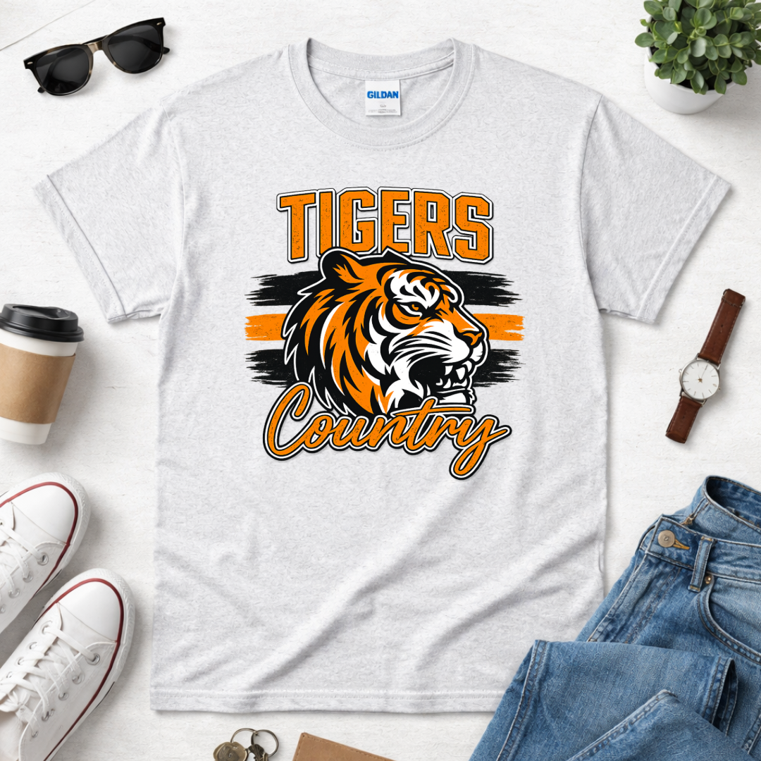 Custom School Spirit “Country” Mascot Tee