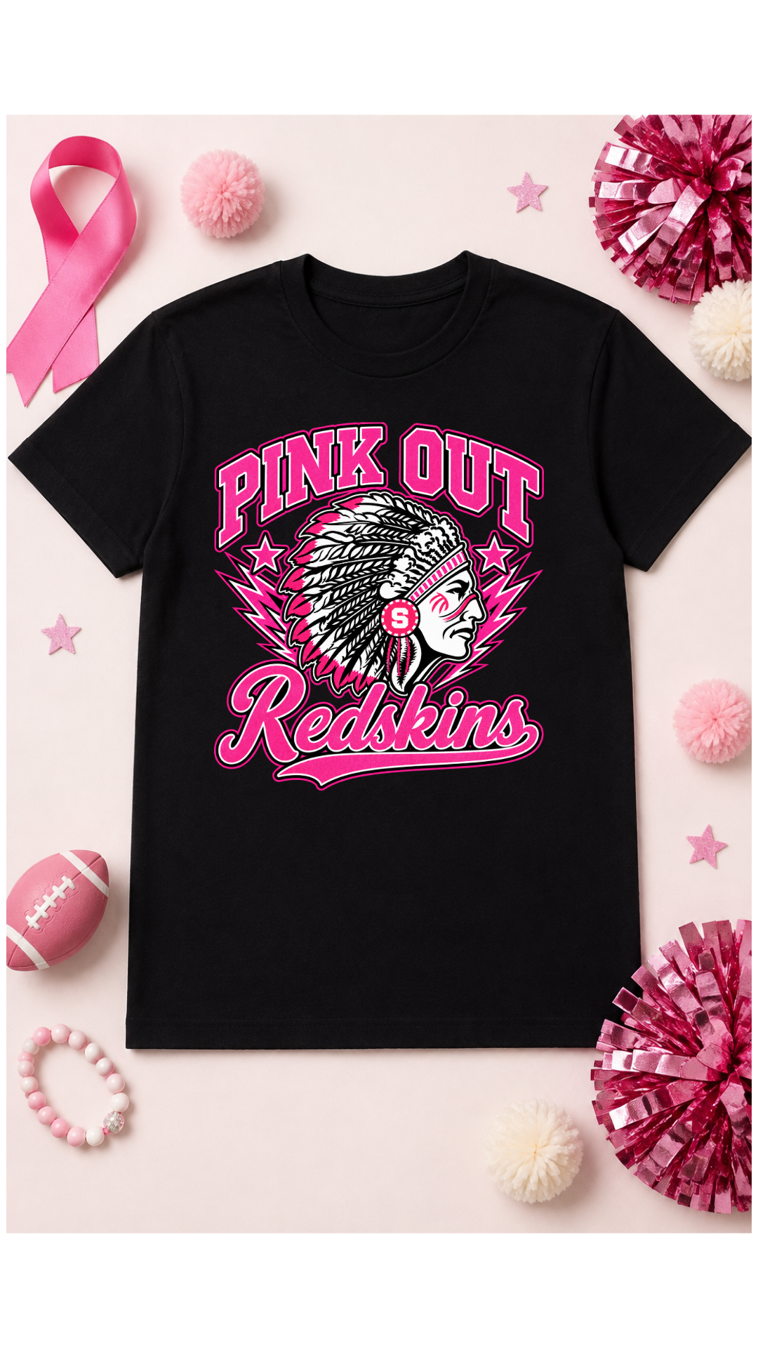 Pink Out School Spirit Tee