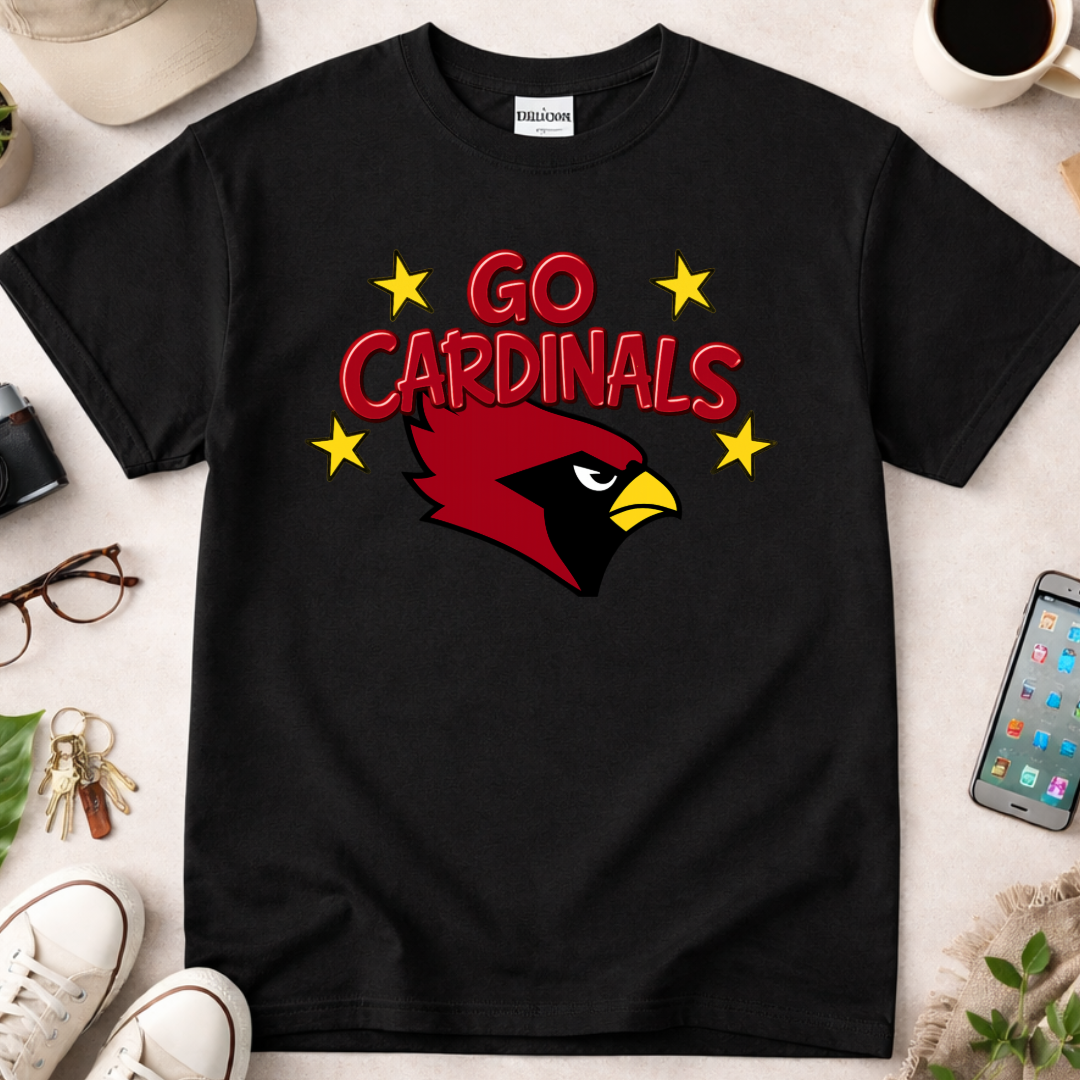 Game Day Mascot Tees | Go Cardinals, Hawks, Bombers, Trojans & More