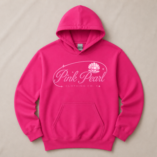 Pink Pearl Clothing Co. Pearl Logo Hoodie