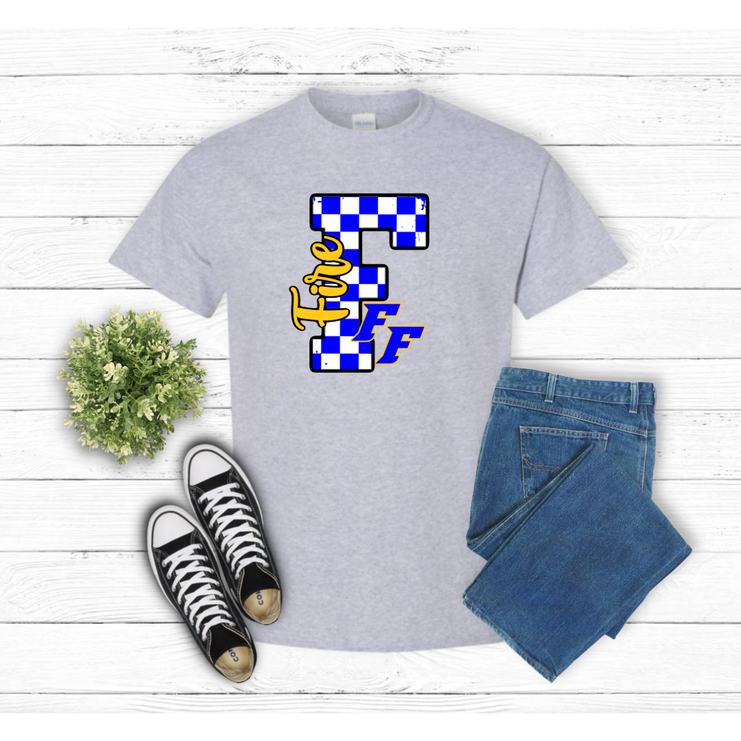 Checkerboard School Spirit Tee Collection
