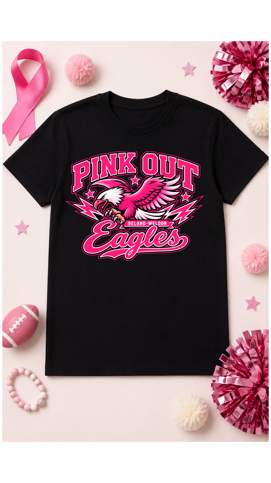 Pink Out School Spirit Tee