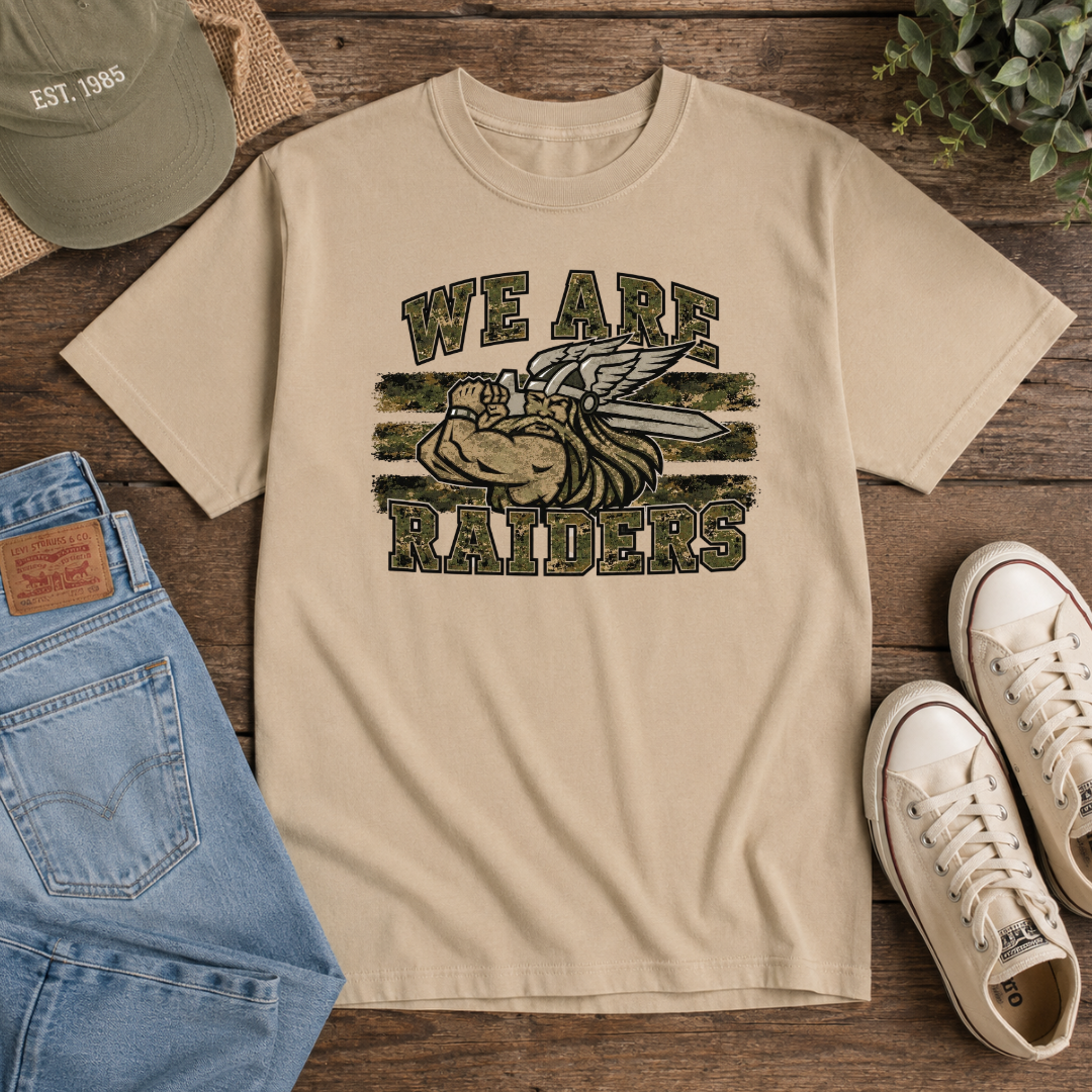 We Are Collection – Green Camo Spirit Tee