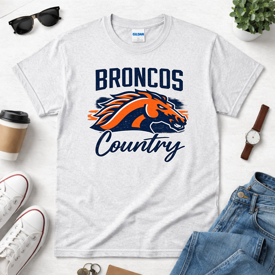 Custom School Spirit “Country” Mascot Tee
