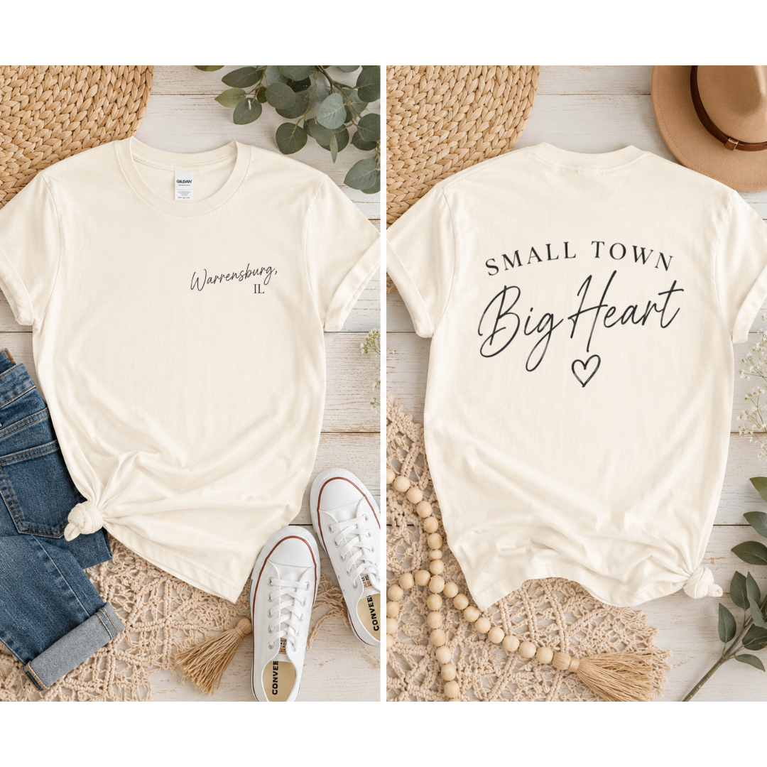 Small Town, Big Heart Tee