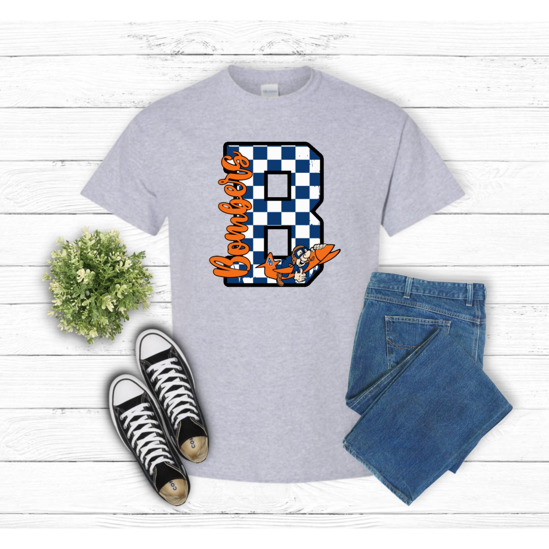 Checkerboard School Spirit Tee Collection