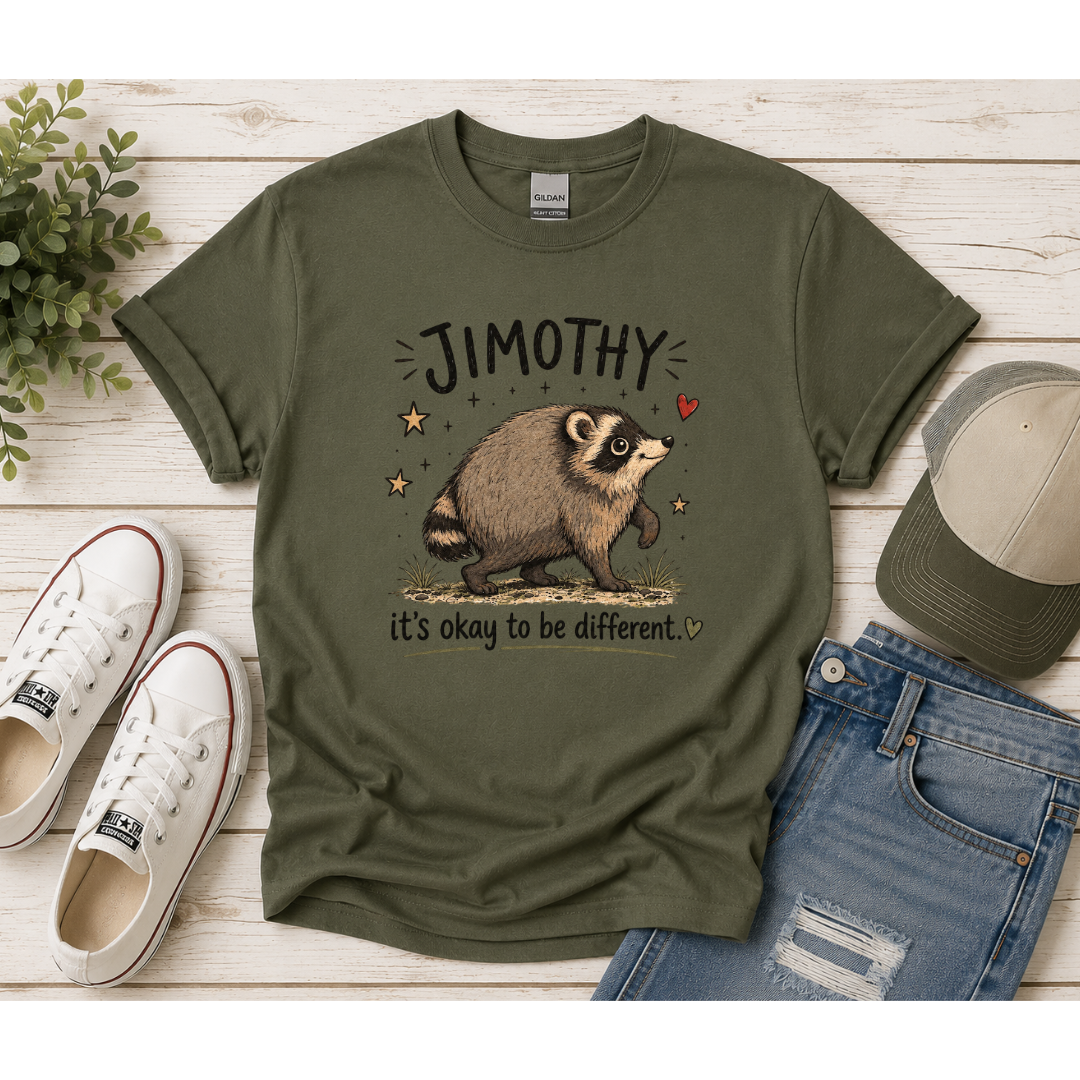 Jimothy – It’s Okay to Be Different Tee