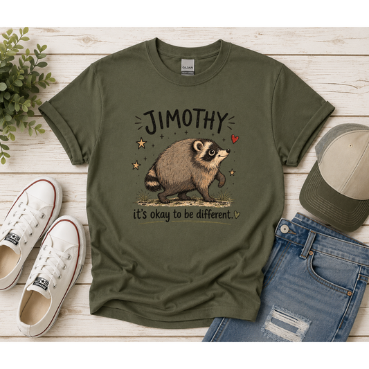 Jimothy – It’s Okay to Be Different Tee