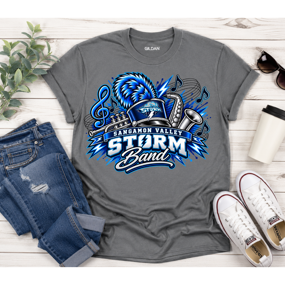 School Spirit Band Tee