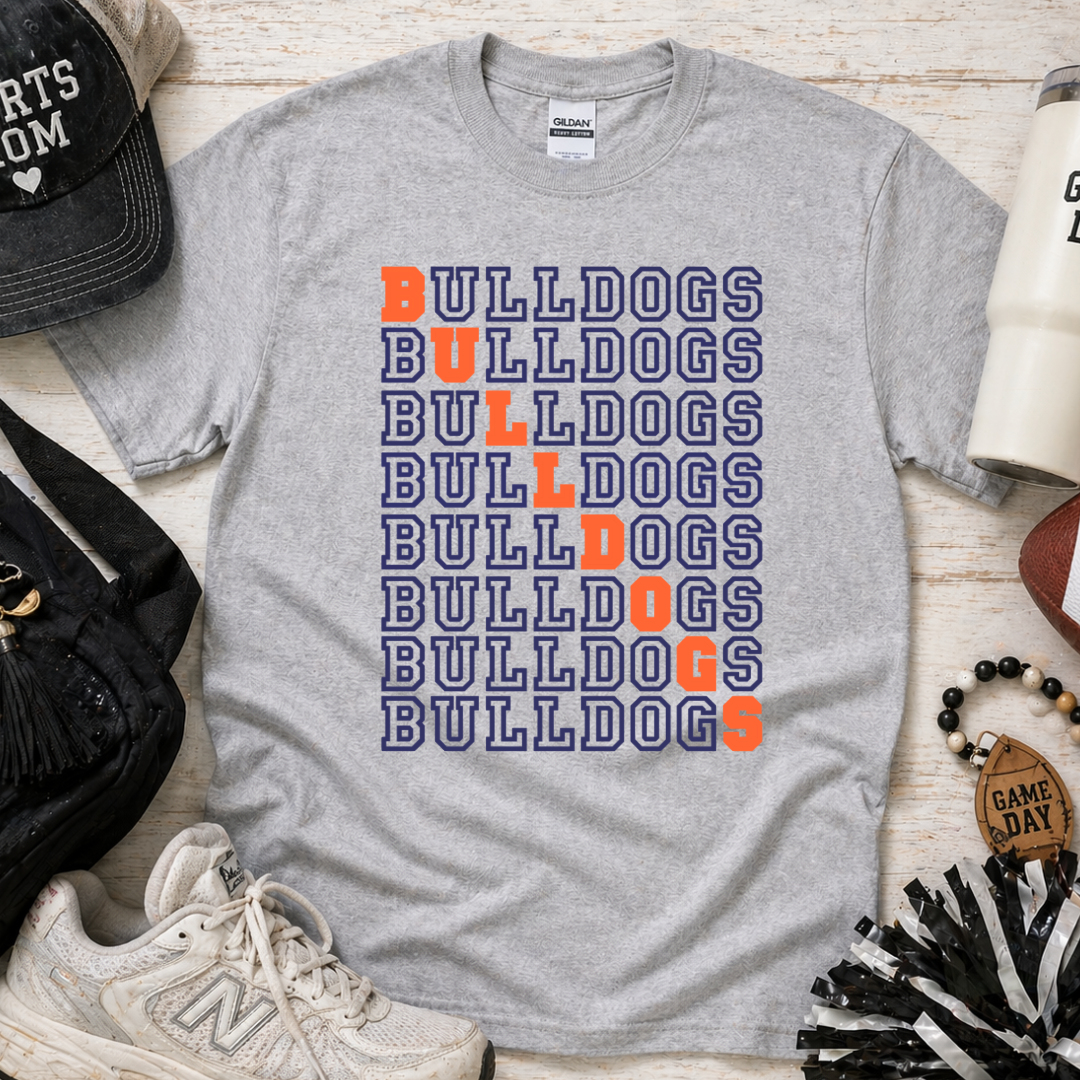 Custom School Spirit Repeat Tee