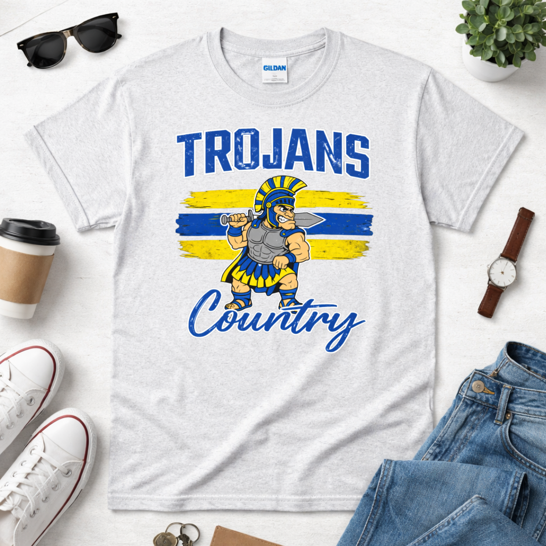 Custom School Spirit “Country” Mascot Tee