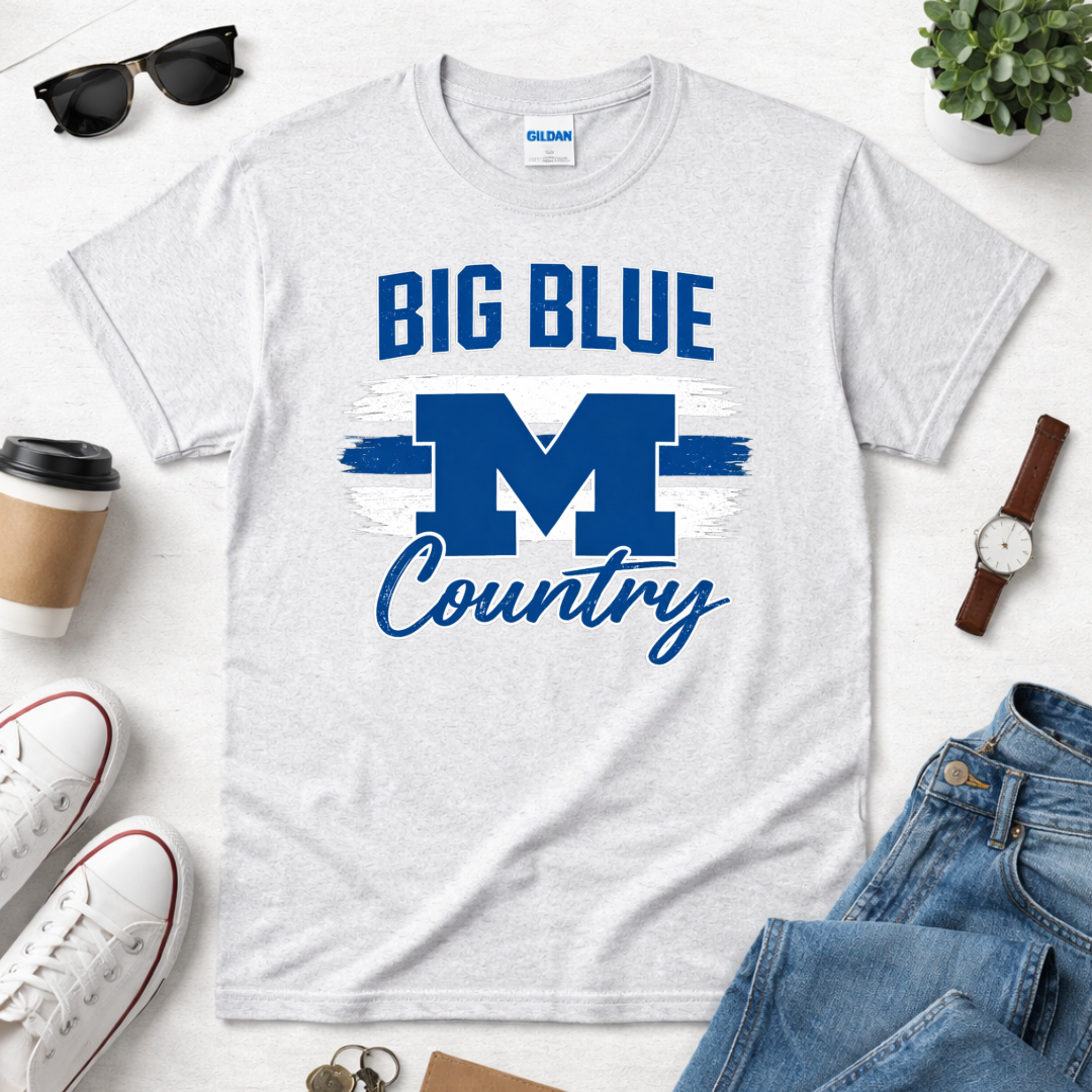Custom School Spirit “Country” Mascot Tee