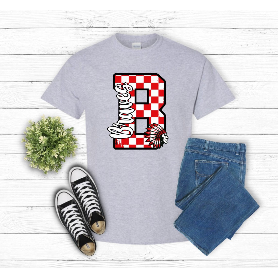 Checkerboard School Spirit Tee Collection