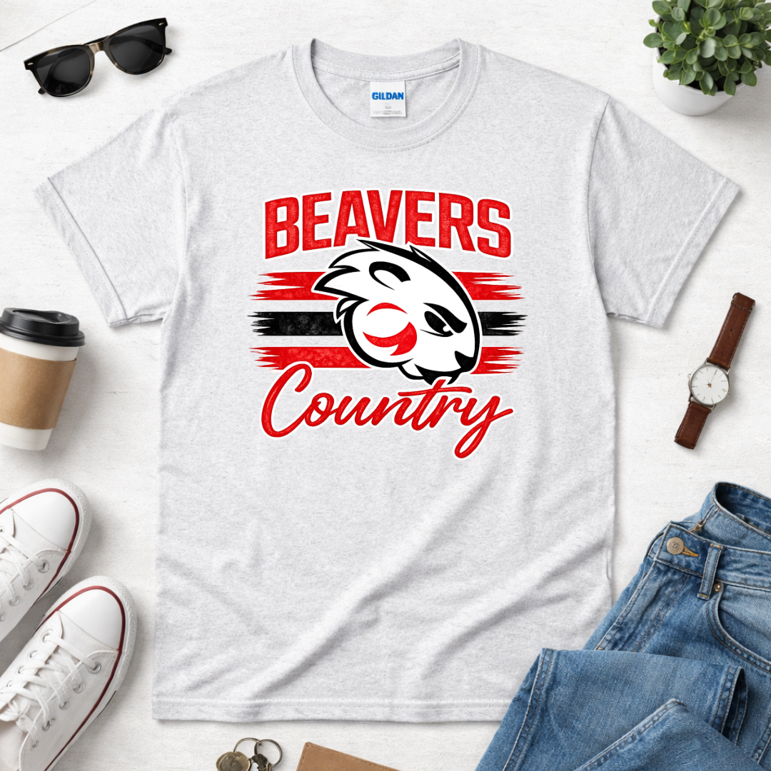 Custom School Spirit “Country” Mascot Tee